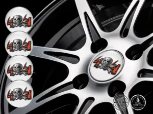 Rim Decals Logo Premium Silicone Labels